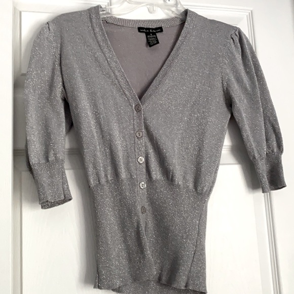 Sparkly gray Urban Behavior sweater - Picture 2 of 3